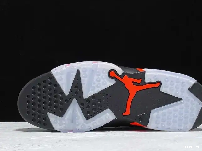 Cheap Kickmax Jordan OG 384664-060 Infrared Air 6 Black Retro 0405